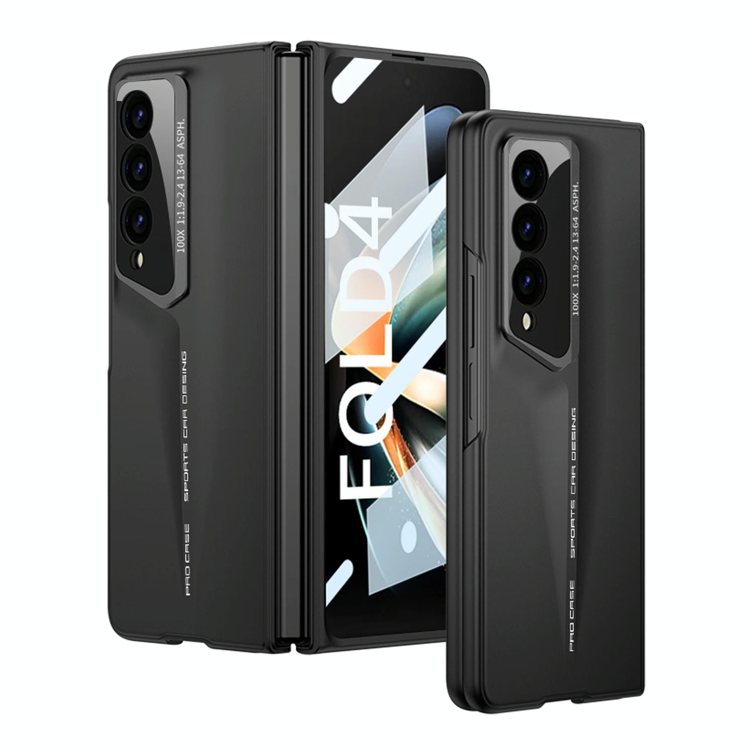 For Samsung Galaxy Z Fold4 5G Full Coverage Ultra Thin Case - Cyan