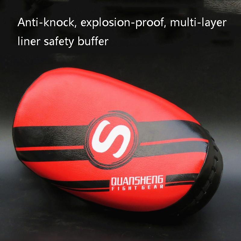 Thickened Professional Taekwondo Foot Target For Boxing And Sanda Training - Wb Yellow Edge