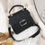 Stylish Women Crossbody Tote Bag - Brown