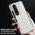 For Samsung Galaxy z Fold4 5G Foldable Phone Case with Double Buckle Card Slot - Red