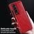For Samsung Galaxy z Fold4 5G Foldable Phone Case with Double Buckle Card Slot - Red