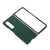 For Samsung Galaxy Z Fold4 5G Foldable Crocodile Texture Phone Case - Pu Leather - Green