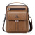 Large Capacity Men Business Backpack - Dark Brown