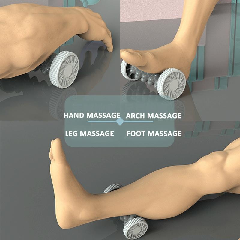 Plantar Fascia Roller For Home Fitness Muscle Relaxation Tool - Gray