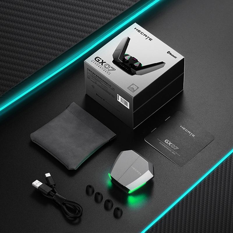 Wireless Waterproof Bluetooth Gaming Earbuds - Dustproof - Cosmic Gray