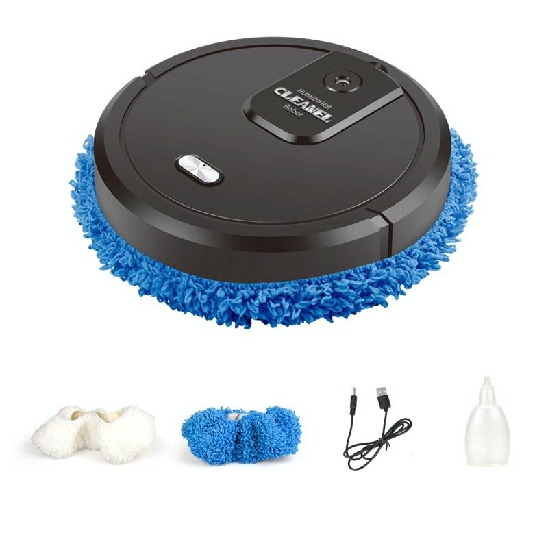 Smart Mopping Robot with Humidifier & Aroma Diffuser - Red