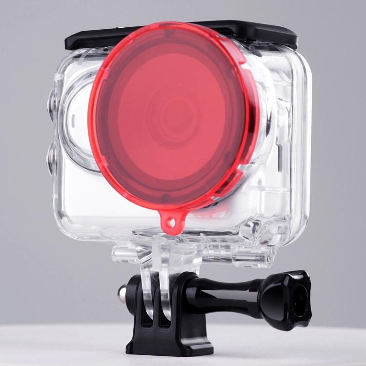 Insta360 Go 3 Diving Lens Filter Housing - Red
