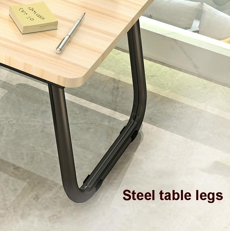 Adjustable Folding Laptop Desk with Cup Holder - Four-speed Lifting Table for Dorms - Sky Blue