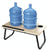 Adjustable Folding Laptop Desk with Cup Holder - Four-speed Lifting Table for Dorms - Sky Blue