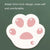 3 Piece Cute Cartoon Cat Claw Mouse Pad Set 280 X 250 X 3Mm - Marble