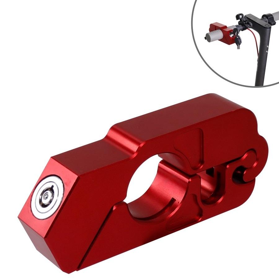 Secure your Xiaomi M365 Scooter with Handlebar Lock - Red