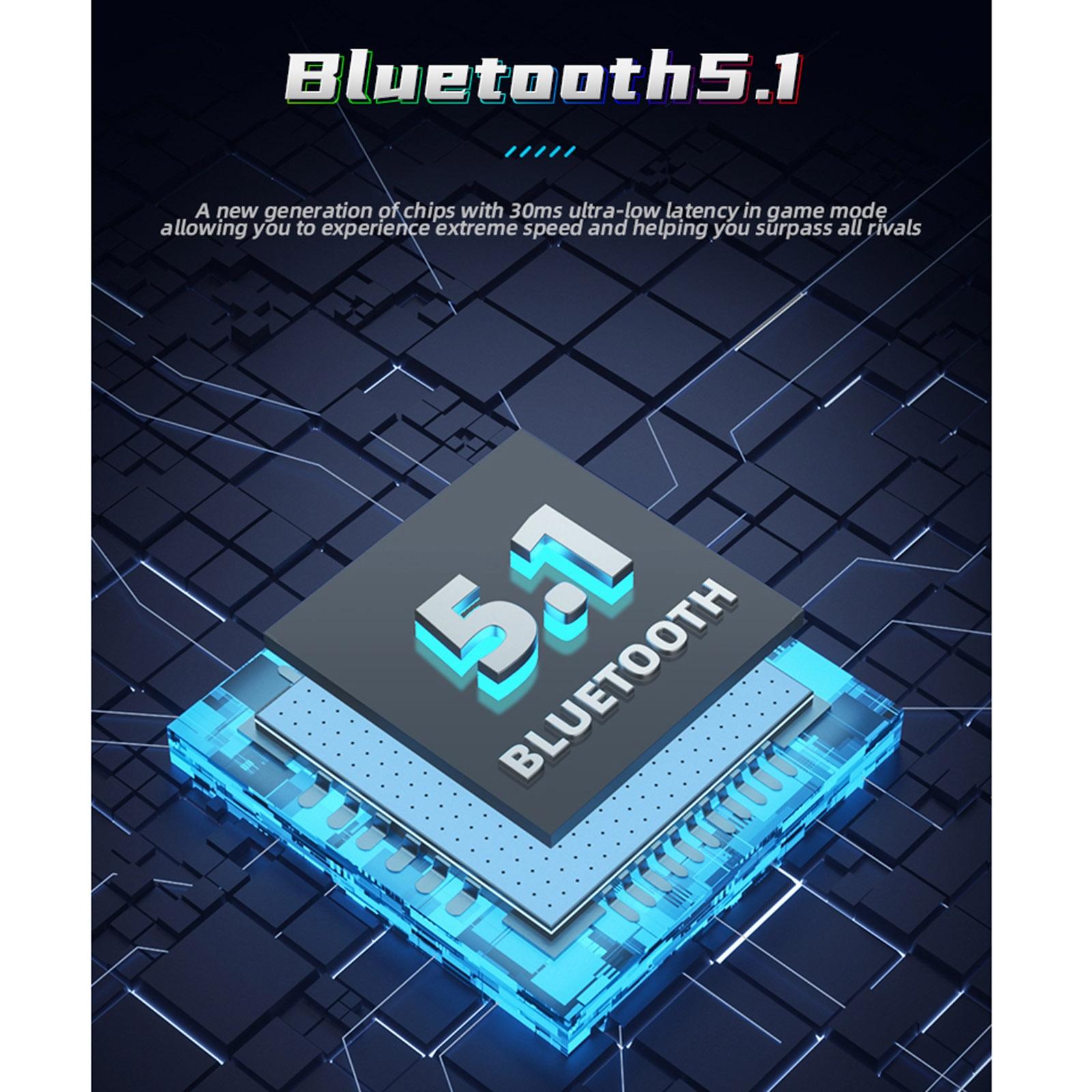 Wireless Gaming Bluetooth Earbuds Options - Green