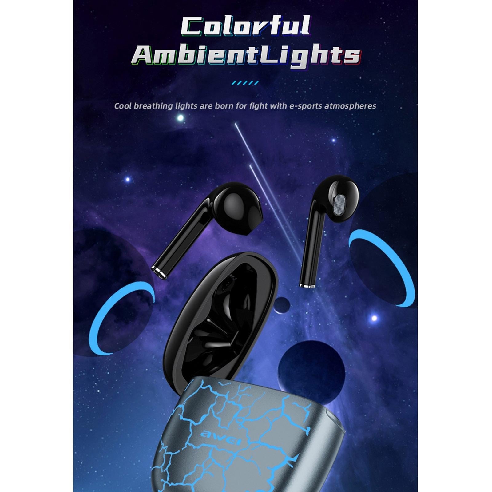 Wireless Gaming Bluetooth Earbuds Options - Green