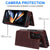 For Samsung Galaxy Z Fold4 5G Full Coverage Double Buckle Phone Case - Rose Gold