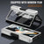 For Samsung Galaxy Z Fold4 5G Shockproof Tpu Pc Case With Pen - Silver