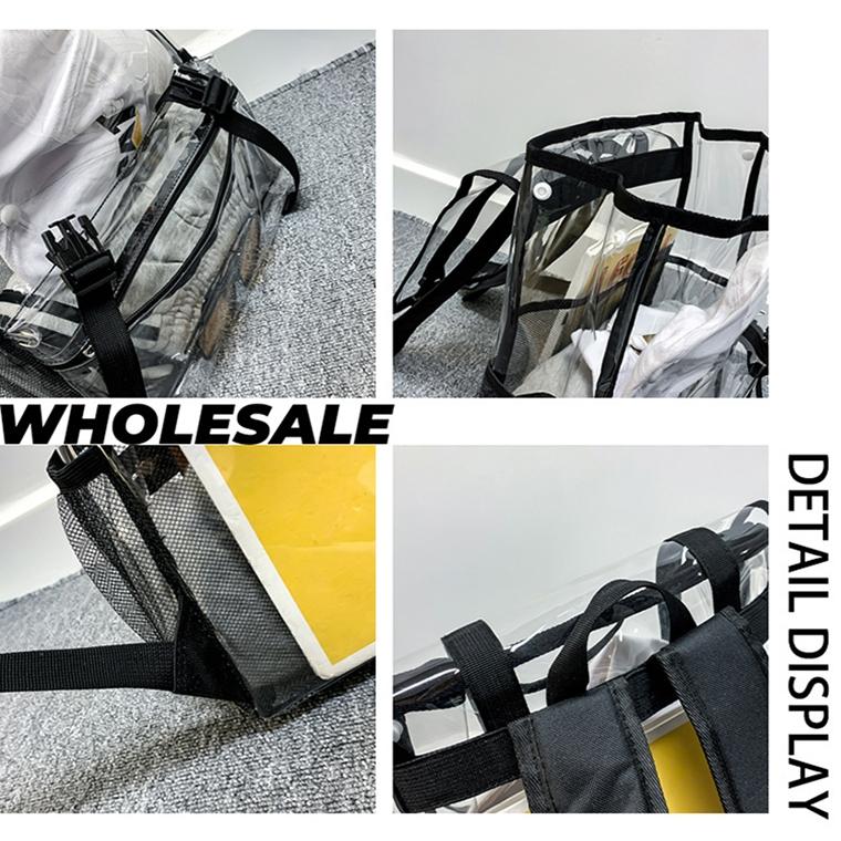 Waterproof Travel Backpack - Pvc Material - Blue