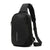 Secure Multi Layer Chest Bag For Outdoor Cycling - Dark Grey