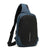 Secure Multi Layer Chest Bag For Outdoor Cycling - Dark Grey