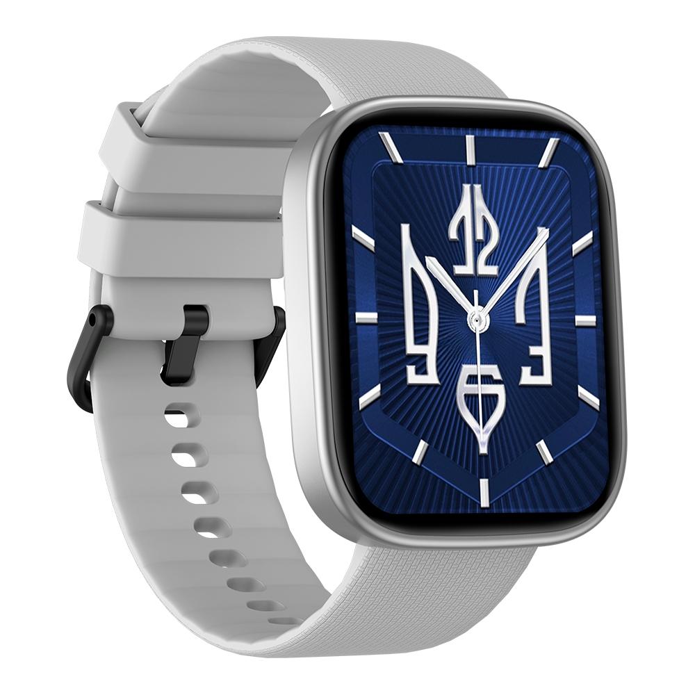 2.15 Inch Ip68 Waterproof Fitness Smart Watch Starlight Silver