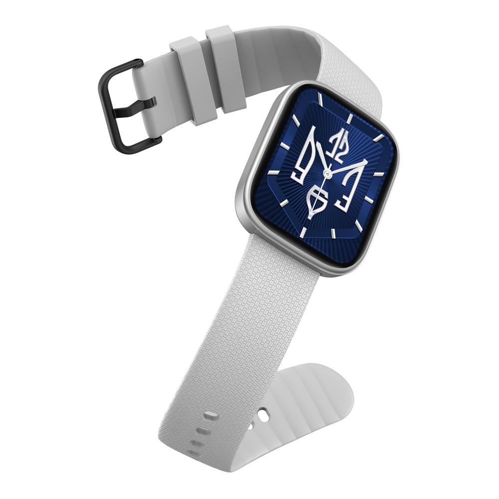 2.15 Inch Ip68 Waterproof Fitness Smart Watch Starlight Silver