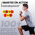 2.15 Inch Ip68 Waterproof Fitness Smart Watch Starlight Silver