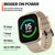 2.15 Inch Ip68 Waterproof Fitness Smart Watch Starlight Silver
