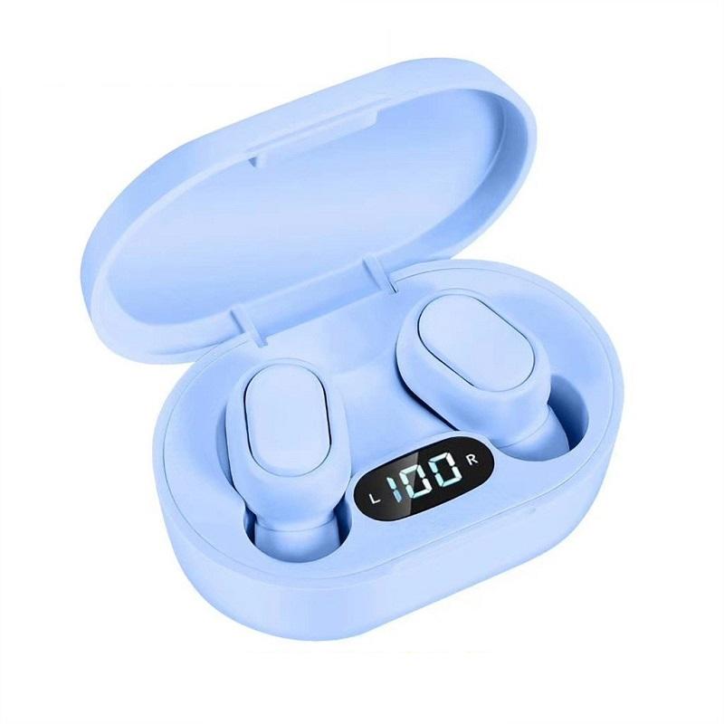 Waterproof Tws Bluetooth 5.0 In-ear Headphones for Sports - Yellow