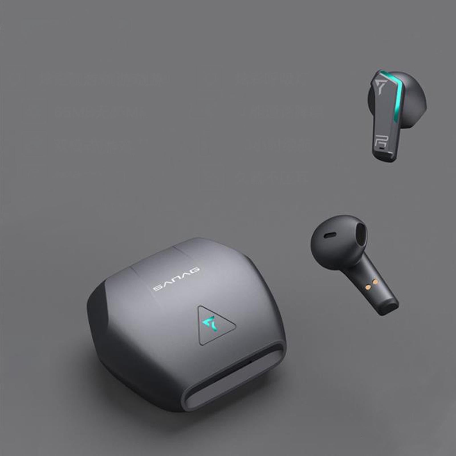 Wireless Bluetooth Gaming Headset with Noise Reduction - Grey