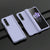 For Samsung Galaxy Z Fold4 5G Foldable Skin Feel Case - Black