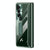 For Samsung Galaxy Z Fold4 5G Samsung Fold 4 Full Body Hinge Case - Electroplated - Green