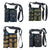 Waterproof Wear Resistant Cross Body Backpack For Outdoor Travel With Single Shoulder Design - Deep Blue