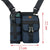 Waterproof Wear Resistant Cross Body Backpack For Outdoor Travel With Single Shoulder Design - Deep Blue