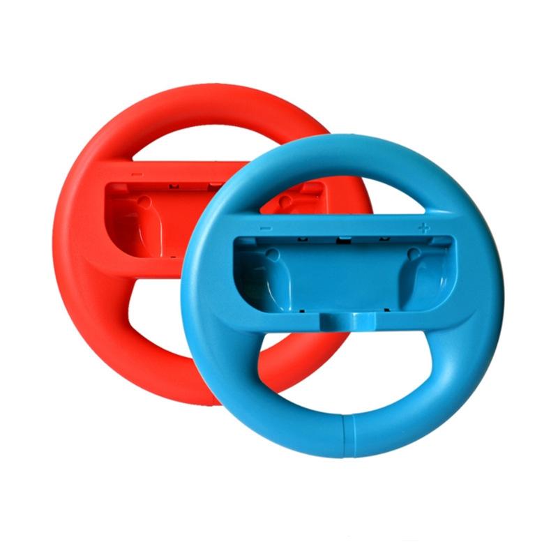 Switch Games Steering Wheel Bracket - Compact - Red Blue