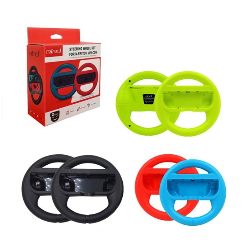 Switch Games Steering Wheel Bracket - Compact - Red Blue