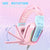 Rgb Gaming Headset With Microphone 2.2M Length - Pink