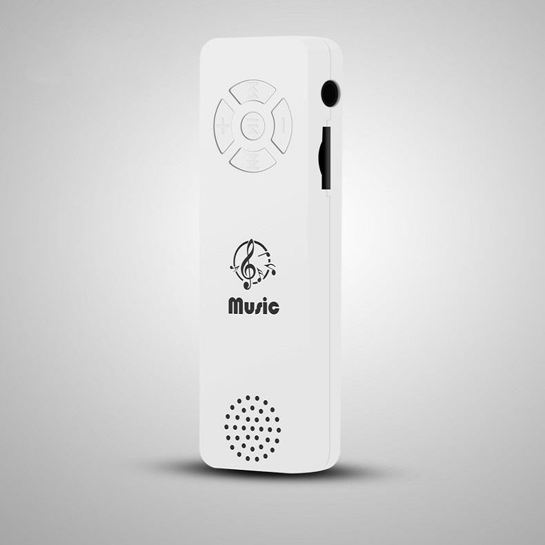 5 Piece Sports Running Mp3 Player With Tf Card Support - Black