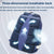 Lightweight Canvas Backpack - Compact and Durable - Light Blue 2