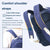 Lightweight Canvas Backpack - Compact and Durable - Light Blue 2