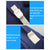 Lightweight Canvas Backpack - Compact and Durable - Light Blue 2
