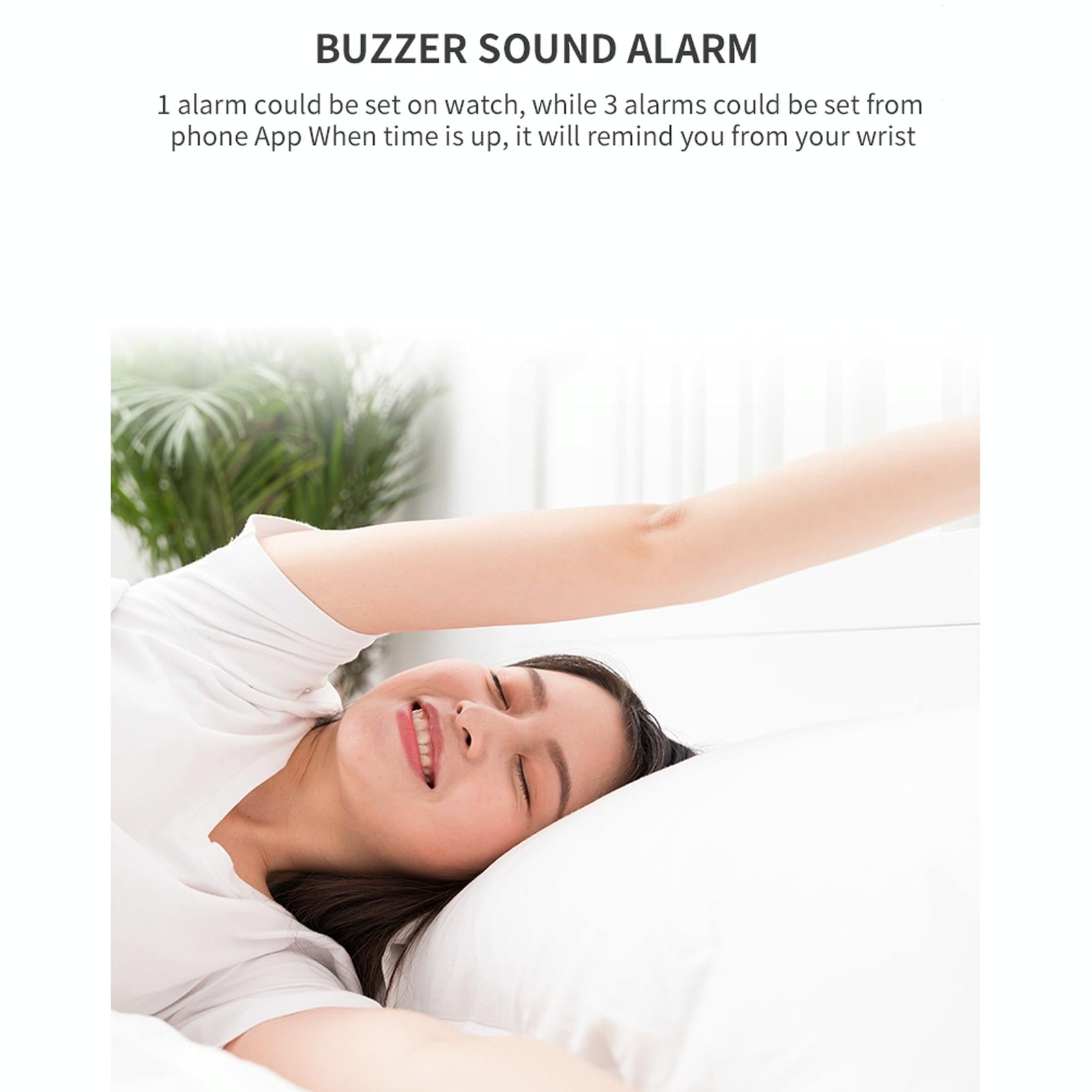 1.21 Inch Fstn Lcd Screen 50M Waterproof Smart Watch Support Information Reminder / Remote Camera / Sport Record Black - Eda001133601C