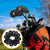 Versatile Golf Hat Cover with 12-in-1 Functionality - Purple Tabby