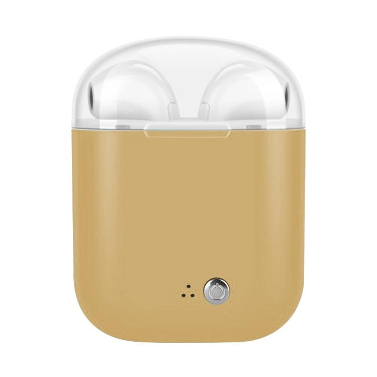 Wireless Bluetooth Tws Earphones with Charging Bin - I7s Binaural Plating - Blue
