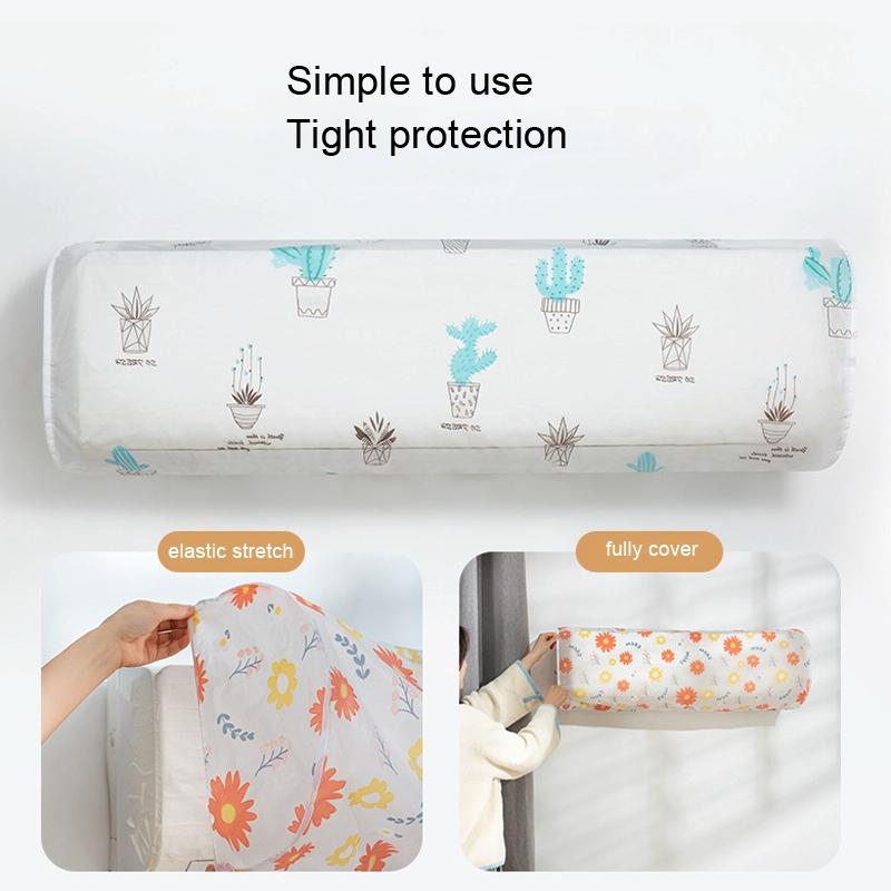 5-pack Hanging Ac Dust Cover - 95x20x31cm - Thickened - Zebra