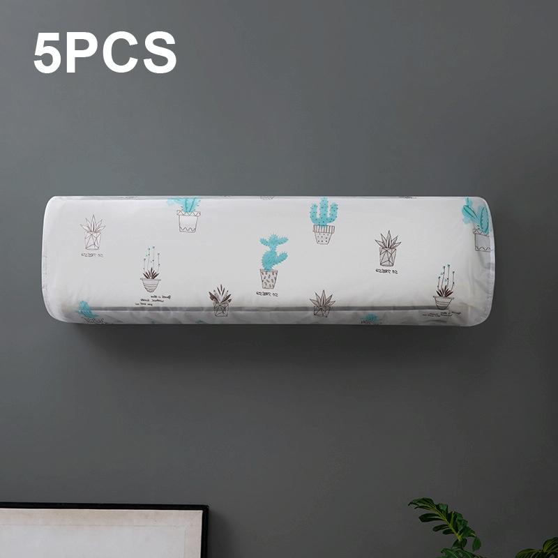 5-pack Hanging Ac Dust Cover - 95x20x31cm - Thickened - Zebra