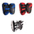 Taekwondo Training Foot Target - Home Boxing Pair - White