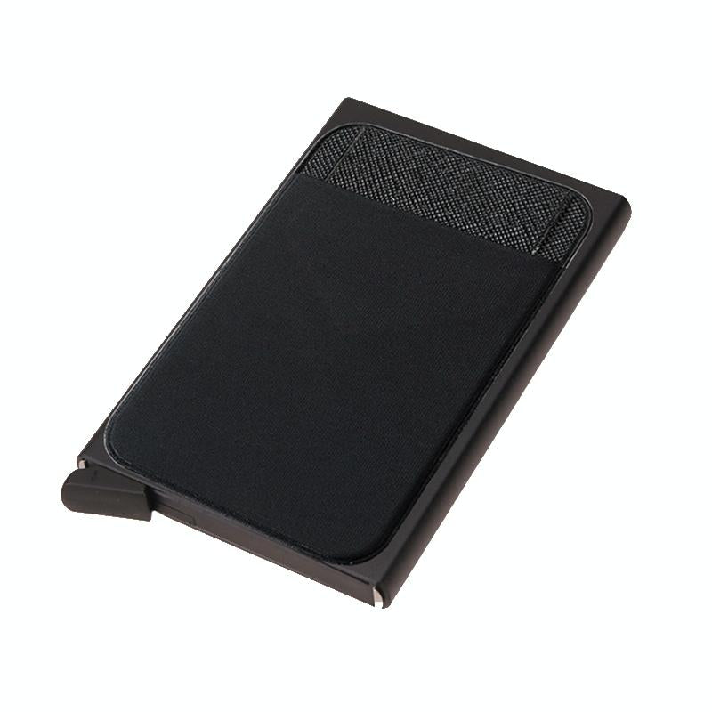 Metal Rfid Card Holder Wallet - Compact Design - Blue