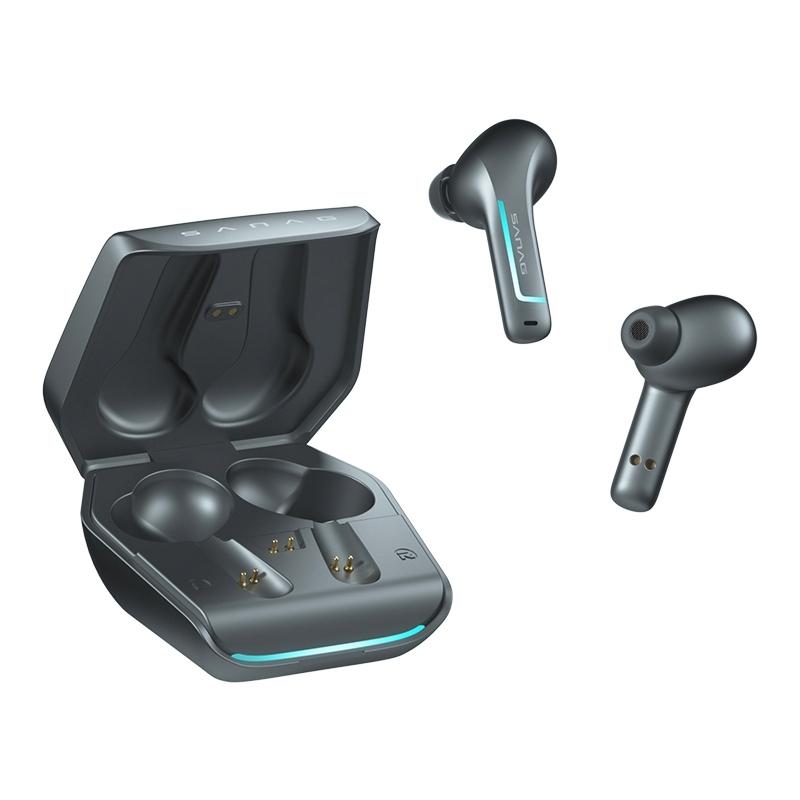 Wireless Bluetooth Game Earphones with Noise Reduction - H2s Pro - White