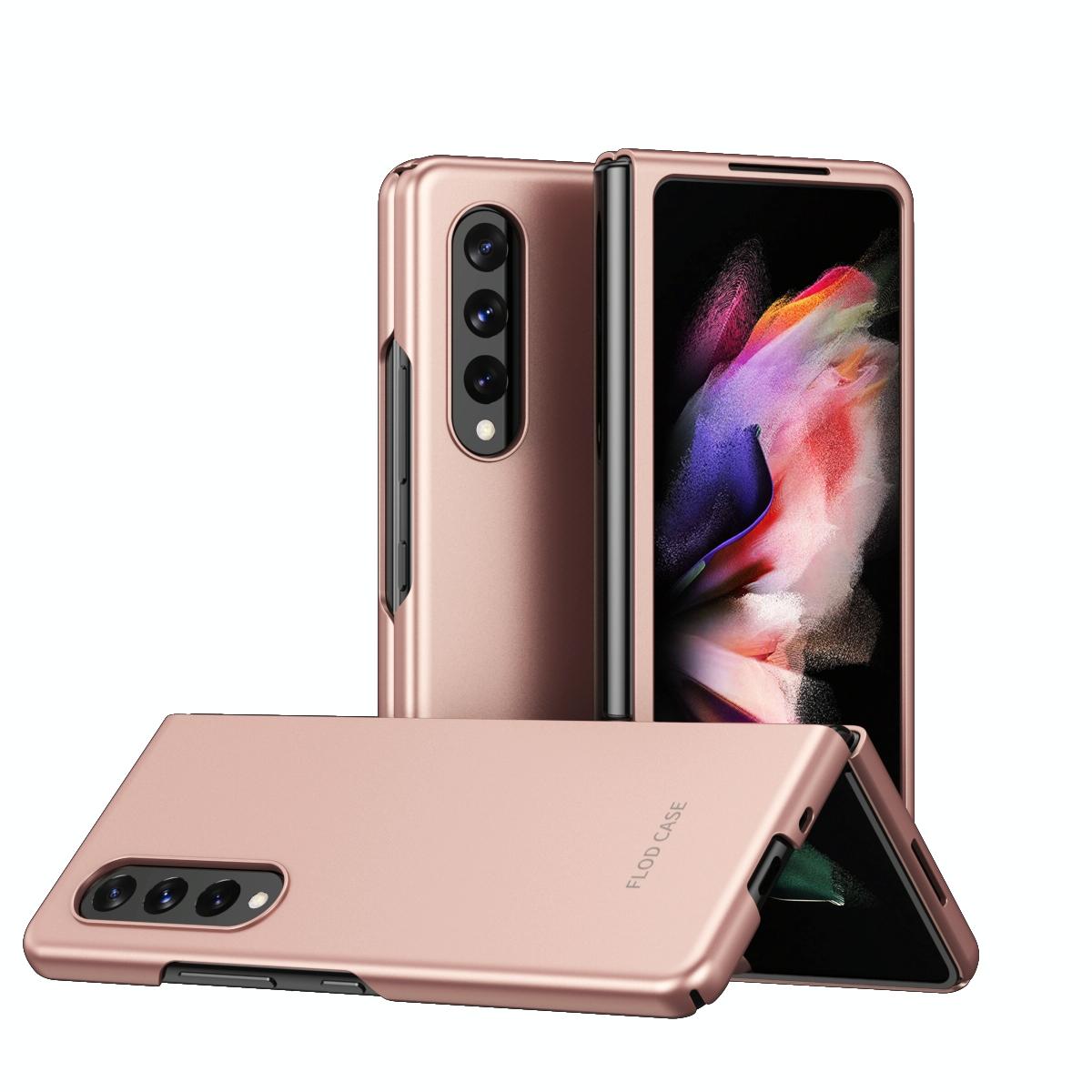 For Samsung Galaxy Z Fold4 5G Foldable Shockproof Phone Case - Green