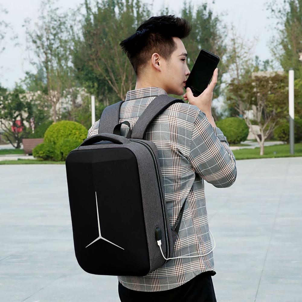 Waterproof Business Laptop Backpack With Usb Port - 15 Inch Capacity