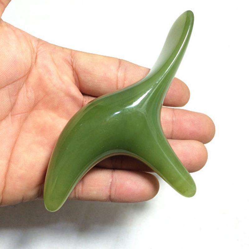 Triangle Sparrow Massager Point Stick - Amber